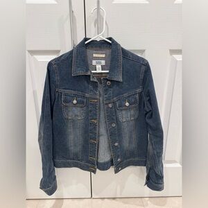 Old Navy Women's Dark Blue Jean Jacket